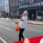 Adoption Matters CEO , Susy White, at Chester Pride