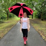 Susy at the CBC Charity Walk